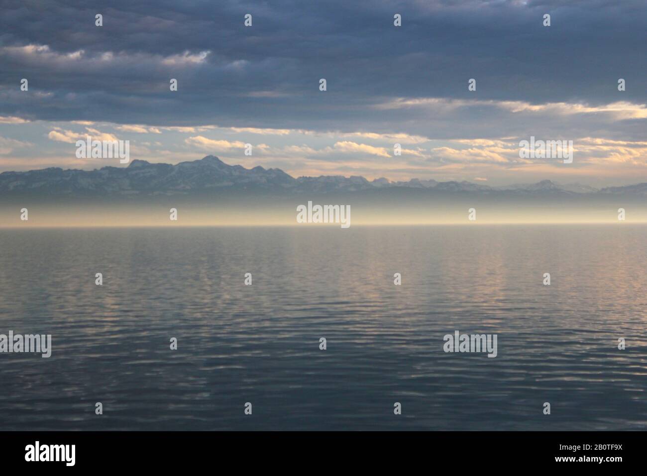 Fog over bodensee lake hi-res stock photography and images - Alamy