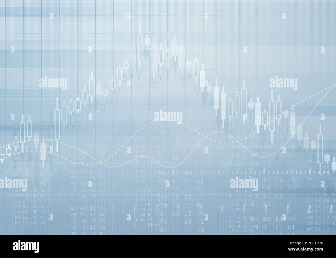 Banking business graph vector background. Investment and economy concept with financial chart. Financial graph and business chart stock illustration Stock Vector