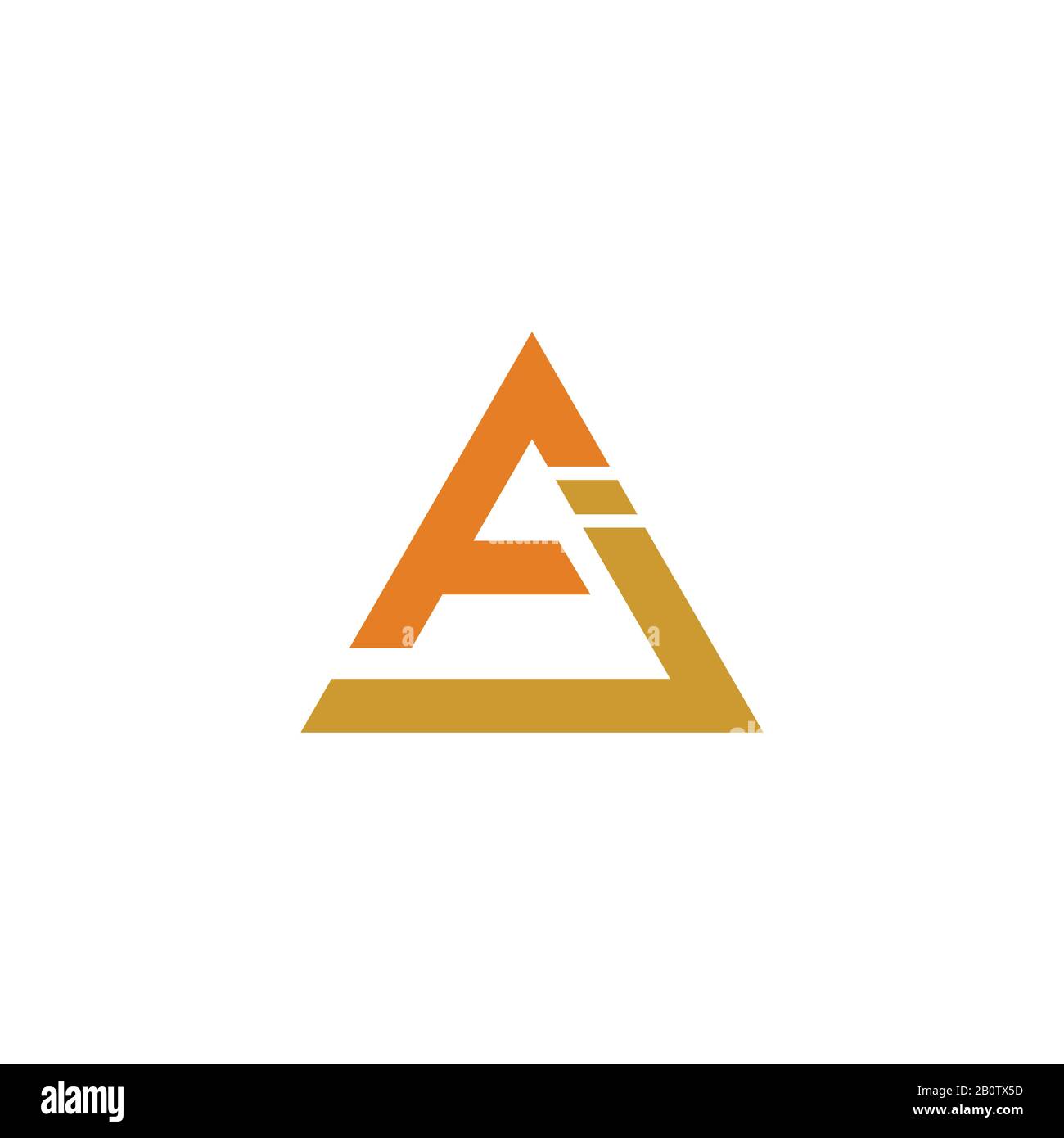 initial letter aj or ja logo vector design Stock Vector