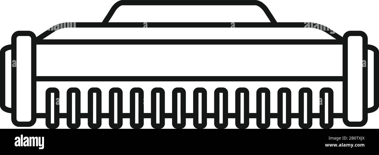 Digital cartridge icon. Outline digital cartridge vector icon for web