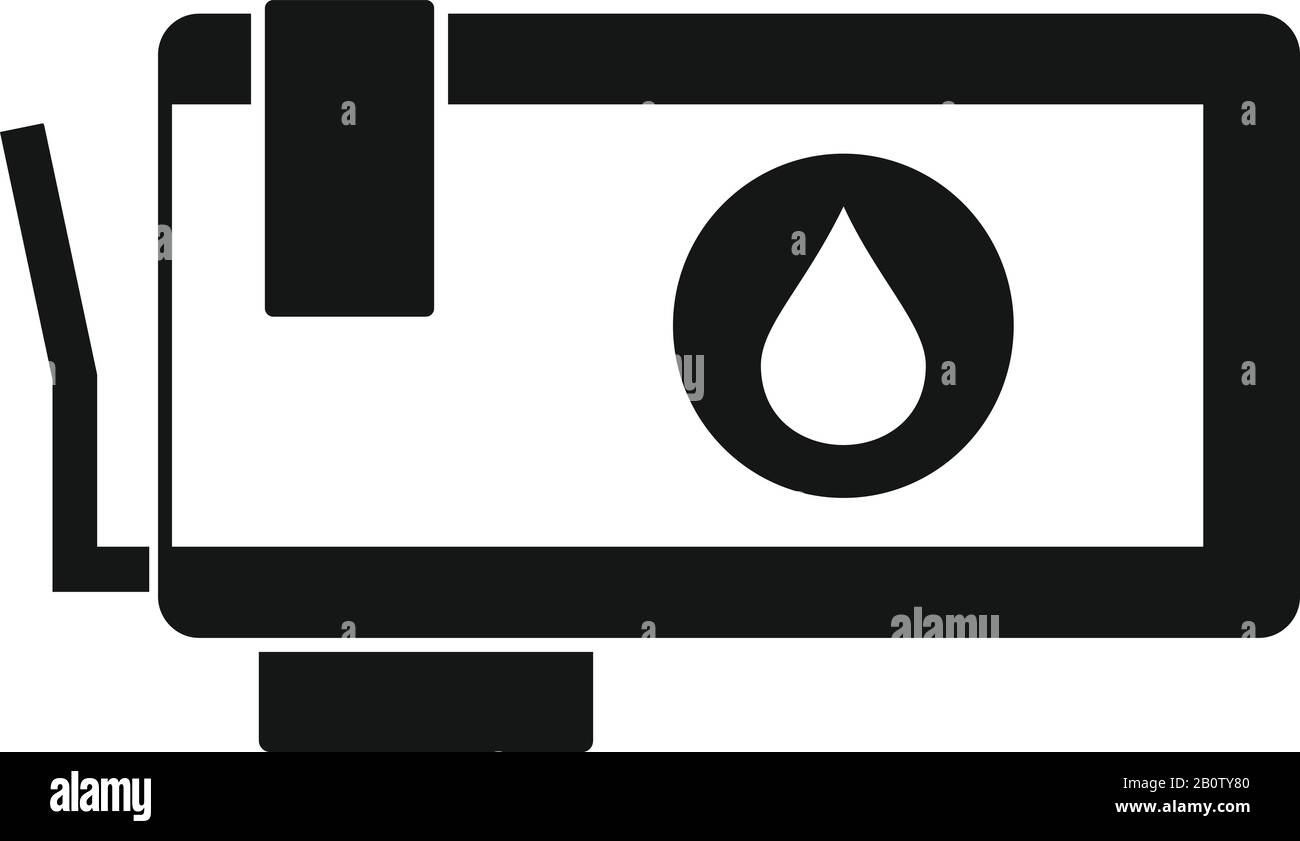 Ink cartridge icon. Simple illustration of ink cartridge vector icon ...