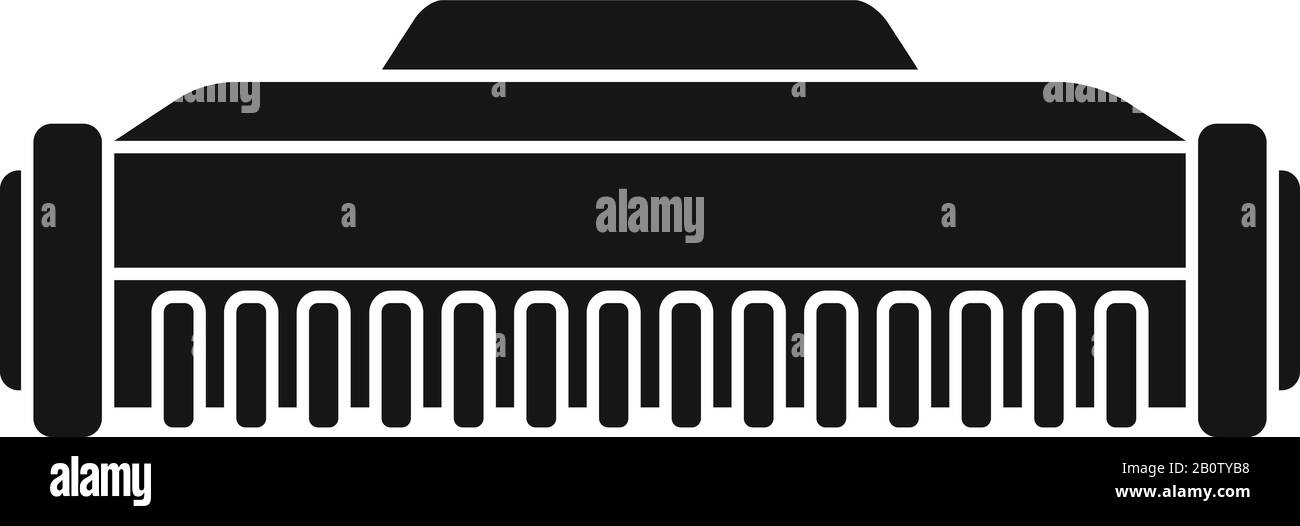 Digital cartridge icon. Simple illustration of digital cartridge vector