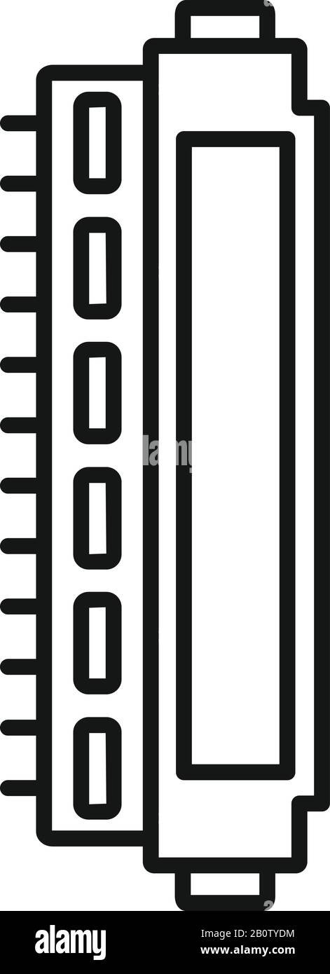 Toner cartridge icon. Outline toner cartridge vector icon for web design  isolated on white background Stock Vector Image & Art - Alamy