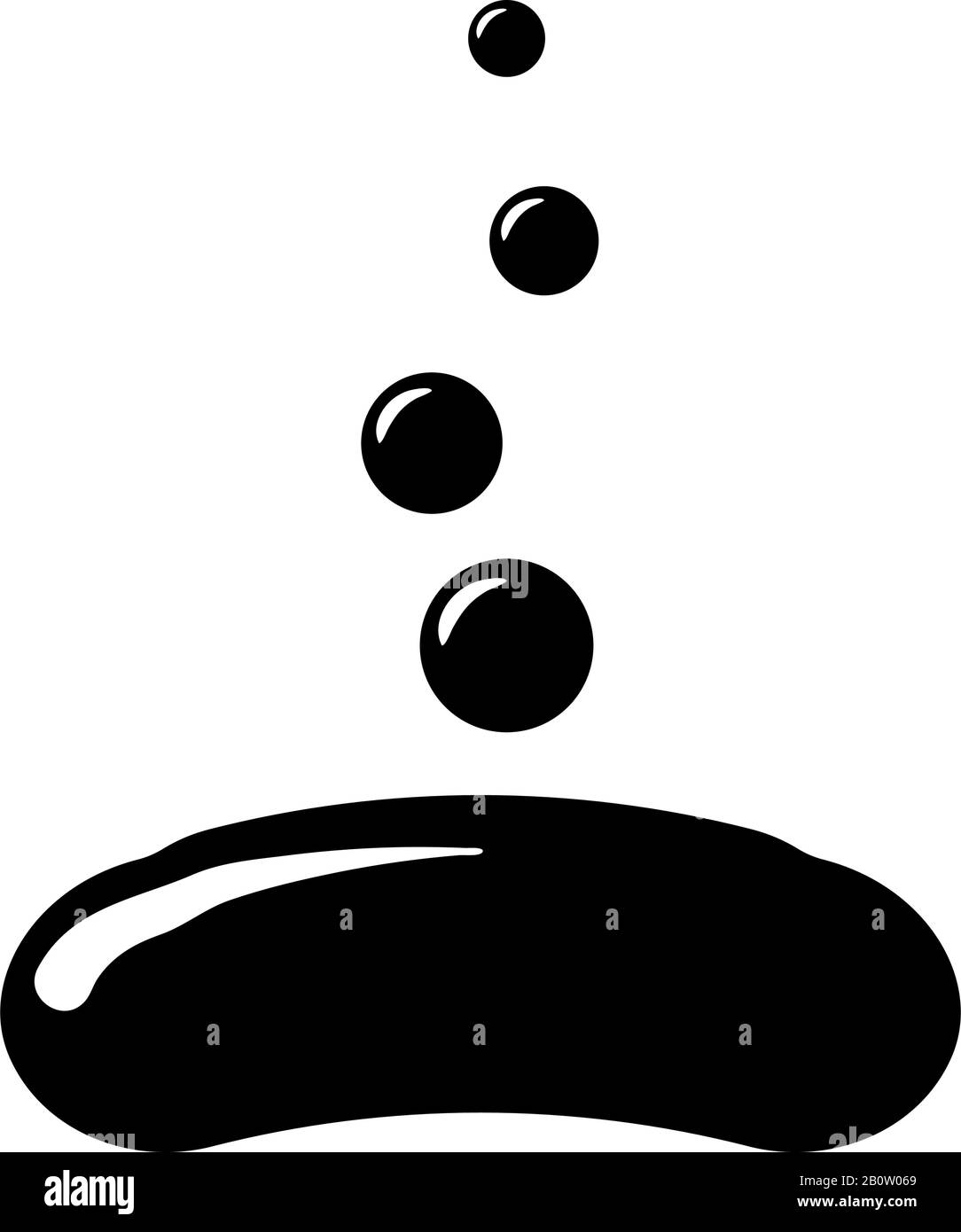 Soap with bubbles view bar icon black color vector illustration flat ...