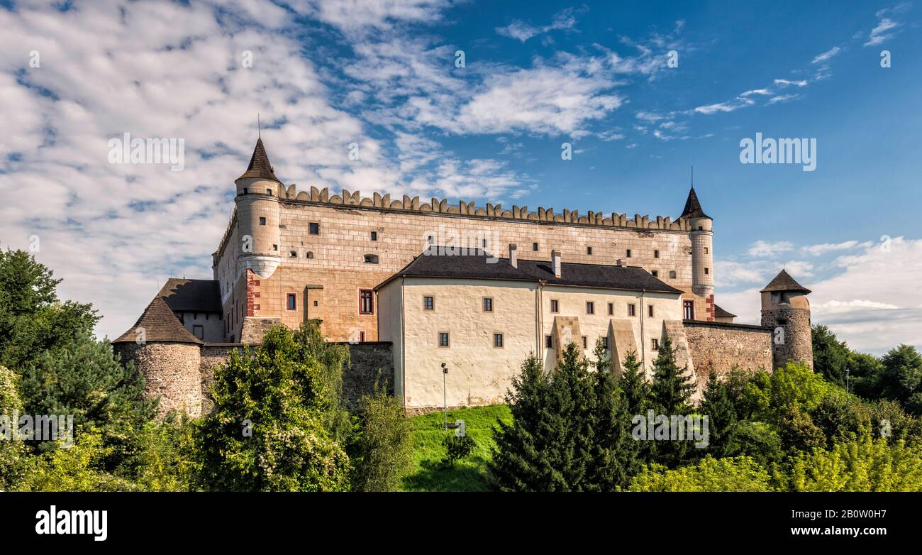 Castle (Zvolensky zamok) in Zvolen, Slovakia Stock Photo