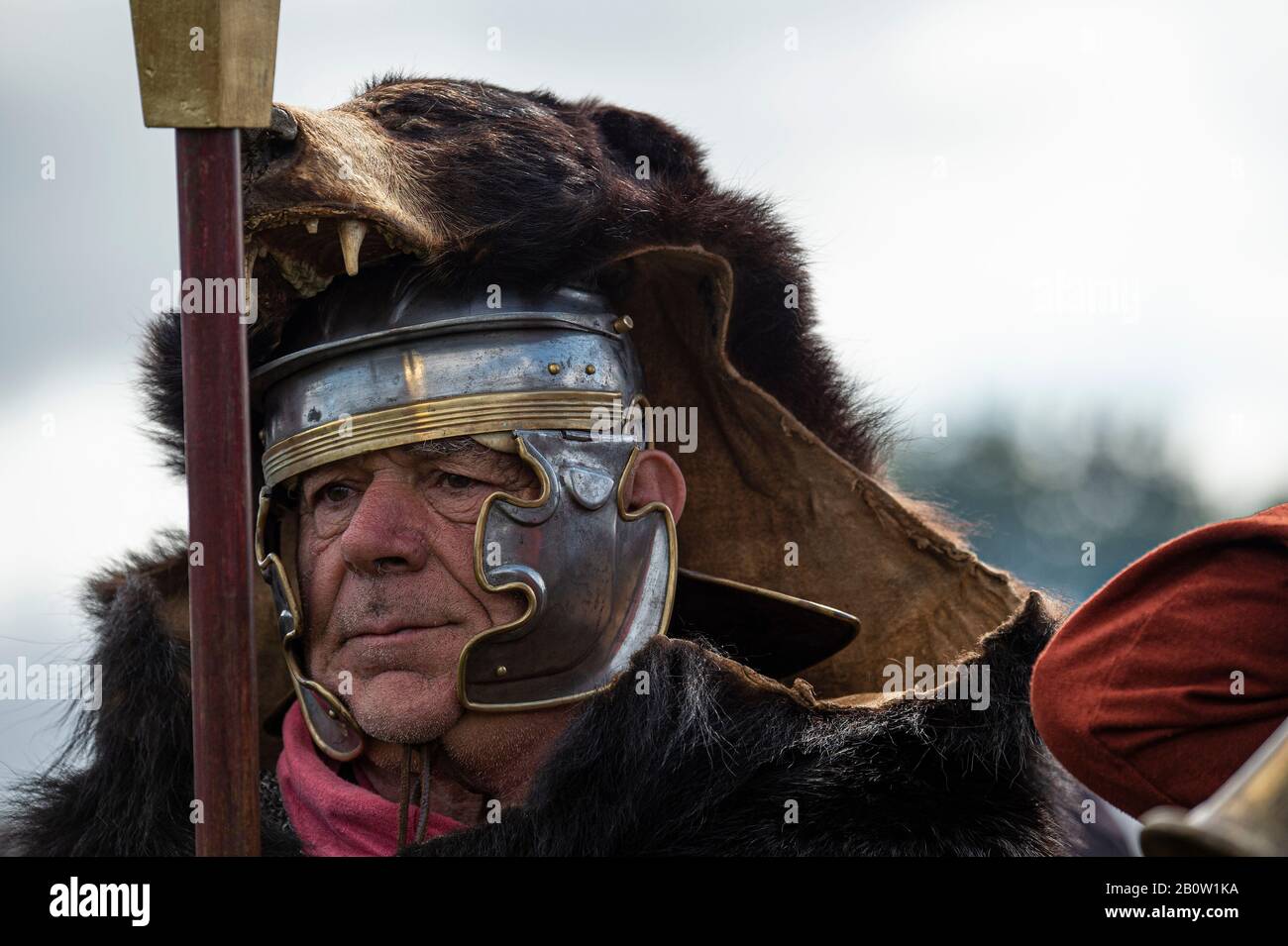 Roman bear costume hi-res stock photography and images - Alamy