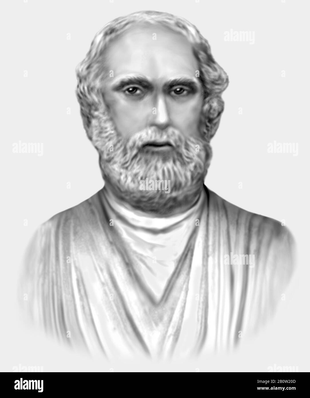 Plato c 428/427-348/347 BC Greek Philosopher Stock Photo