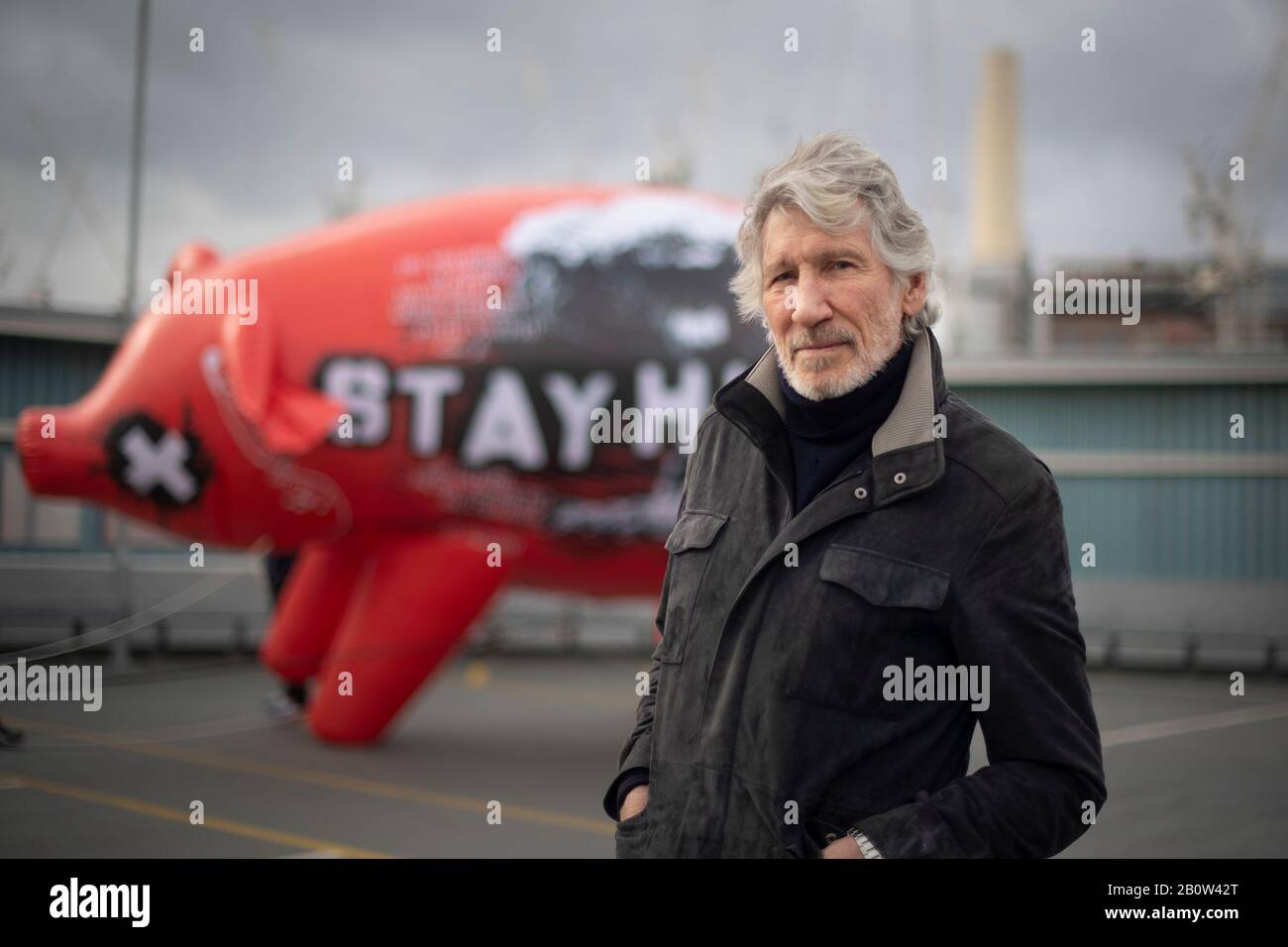 Roger Waters, co-founder and bassist in rock band Pink Floyd, who has announced his participation in a 'Free Assange' rally taking place on Saturday in London. PA Photo. Picture date: Friday February 21, 2020. See PA story POLITICS Assange. Photo credit should read: Victoria Jones/PA Wire Stock Photo