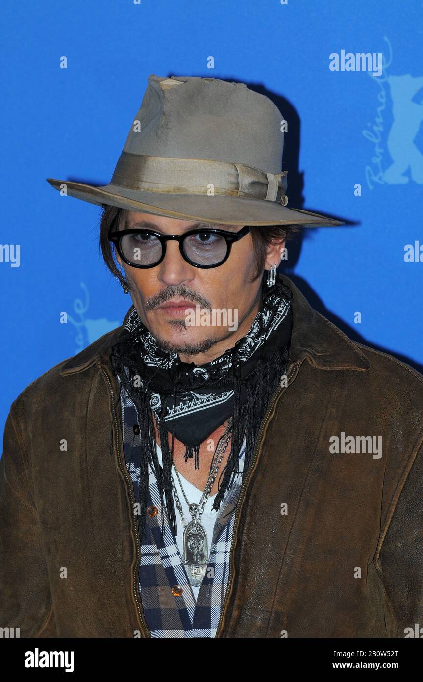 Johnny Depp attends the MINAMATA photocall and press conference during ...