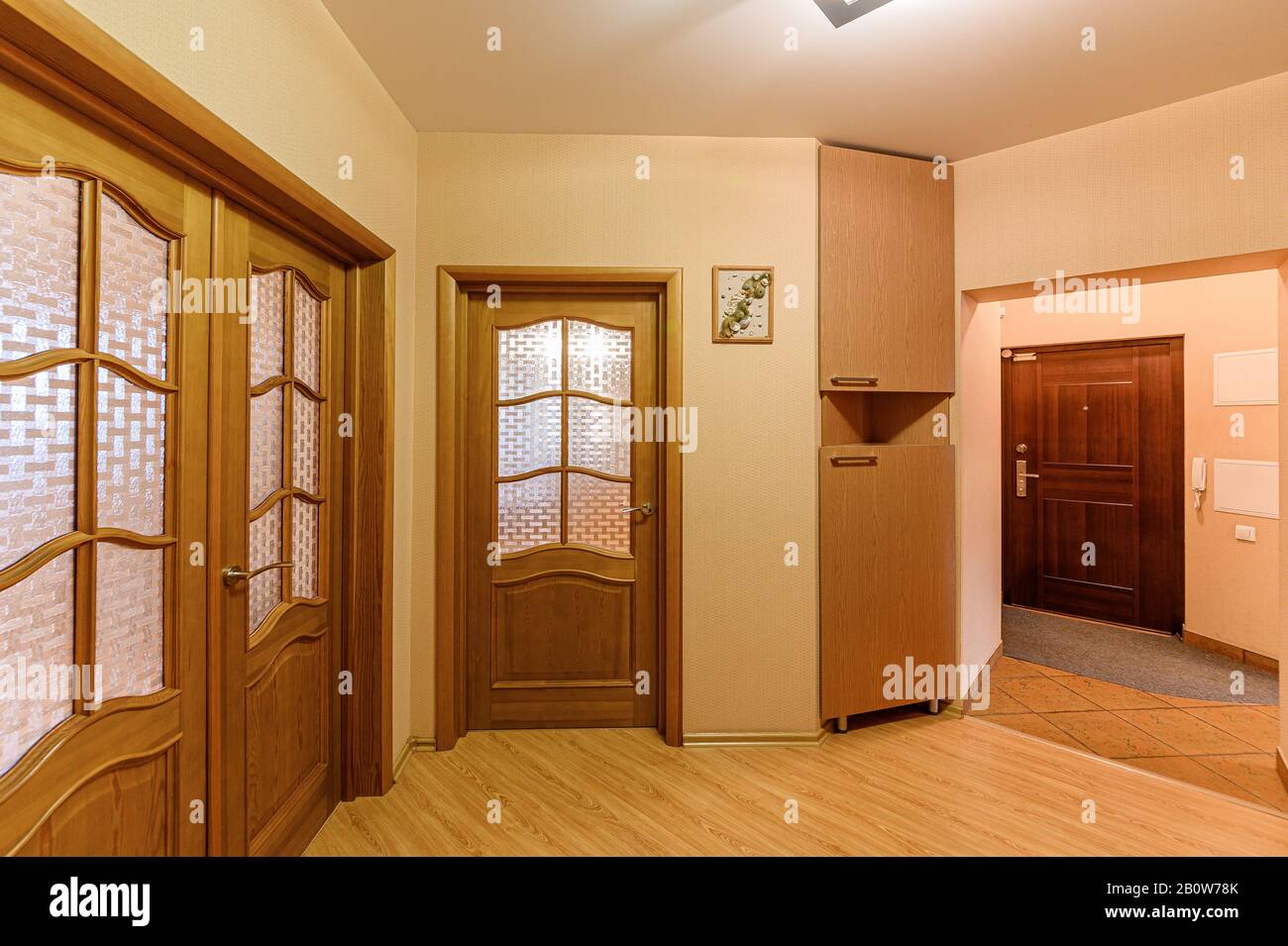 Russia, Omsk- October 18, 2019, 2019: interior room apartment ...