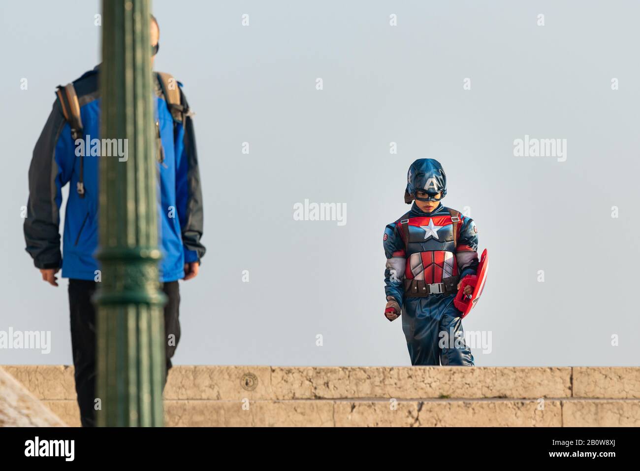 Children in venice carnival hi-res stock photography and images - Alamy