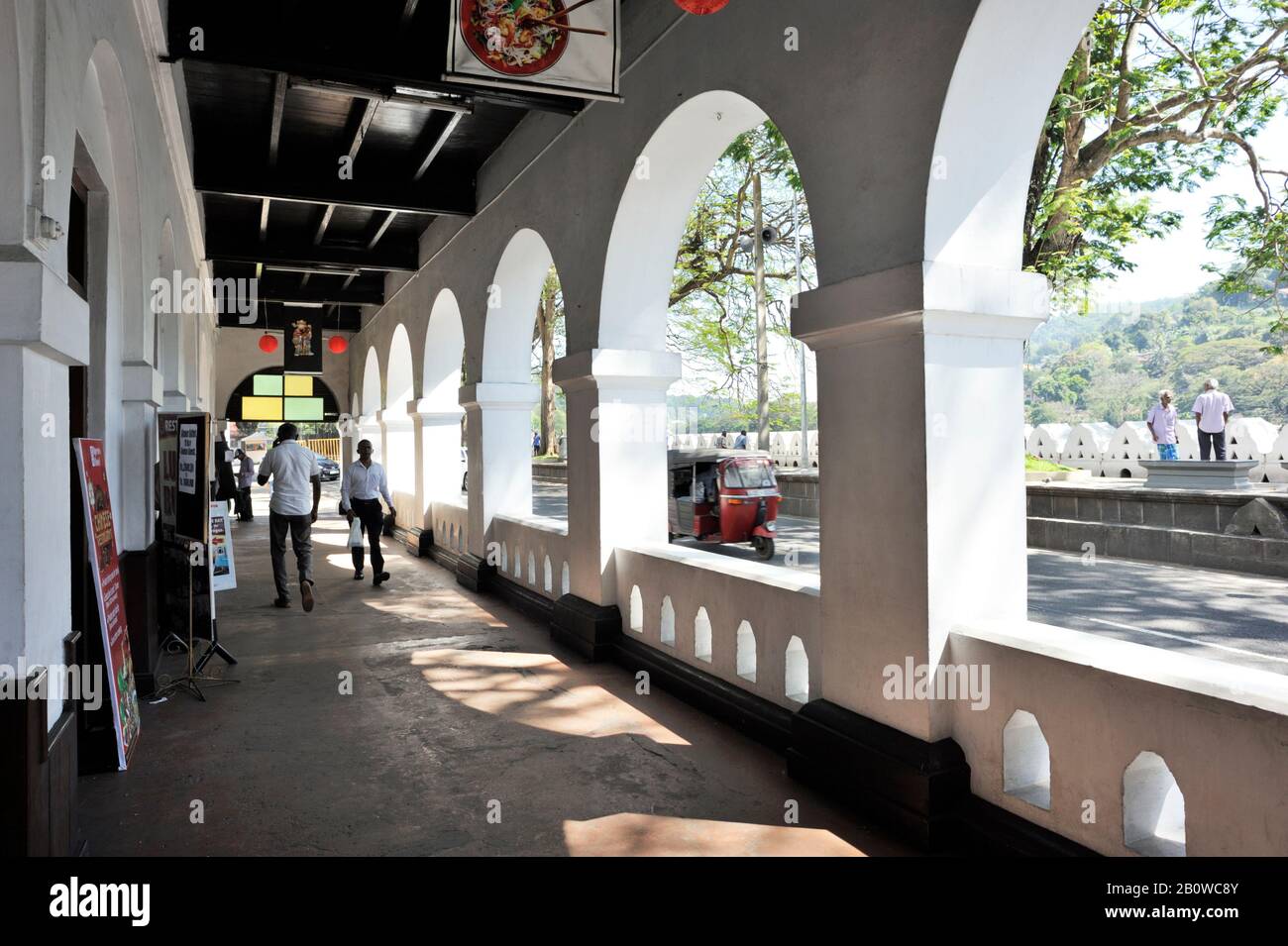 Sri Lanka, Kandy, colonial architecture Stock Photo