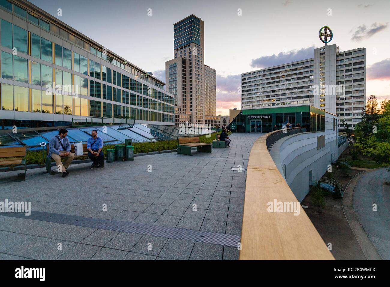 Terrace of Bikini Berlin, Charlottenburg, Berlin, Germany, Europe Stock Photo Alamy