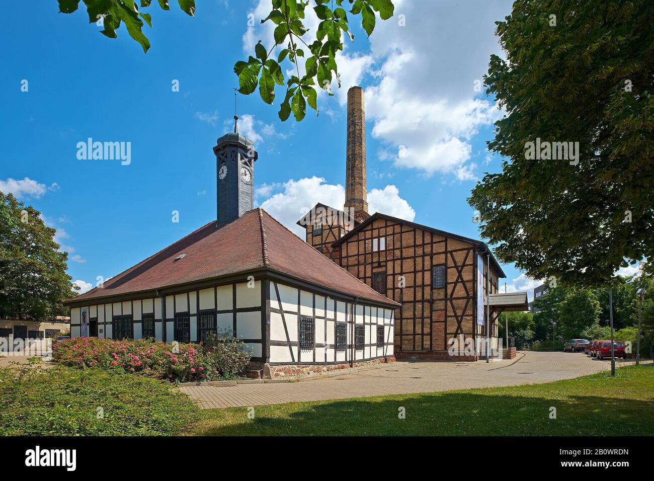 Technical Halloren and Saline Museum in Halle / Saale, Saxony-Anhalt, Germany Stock Photo