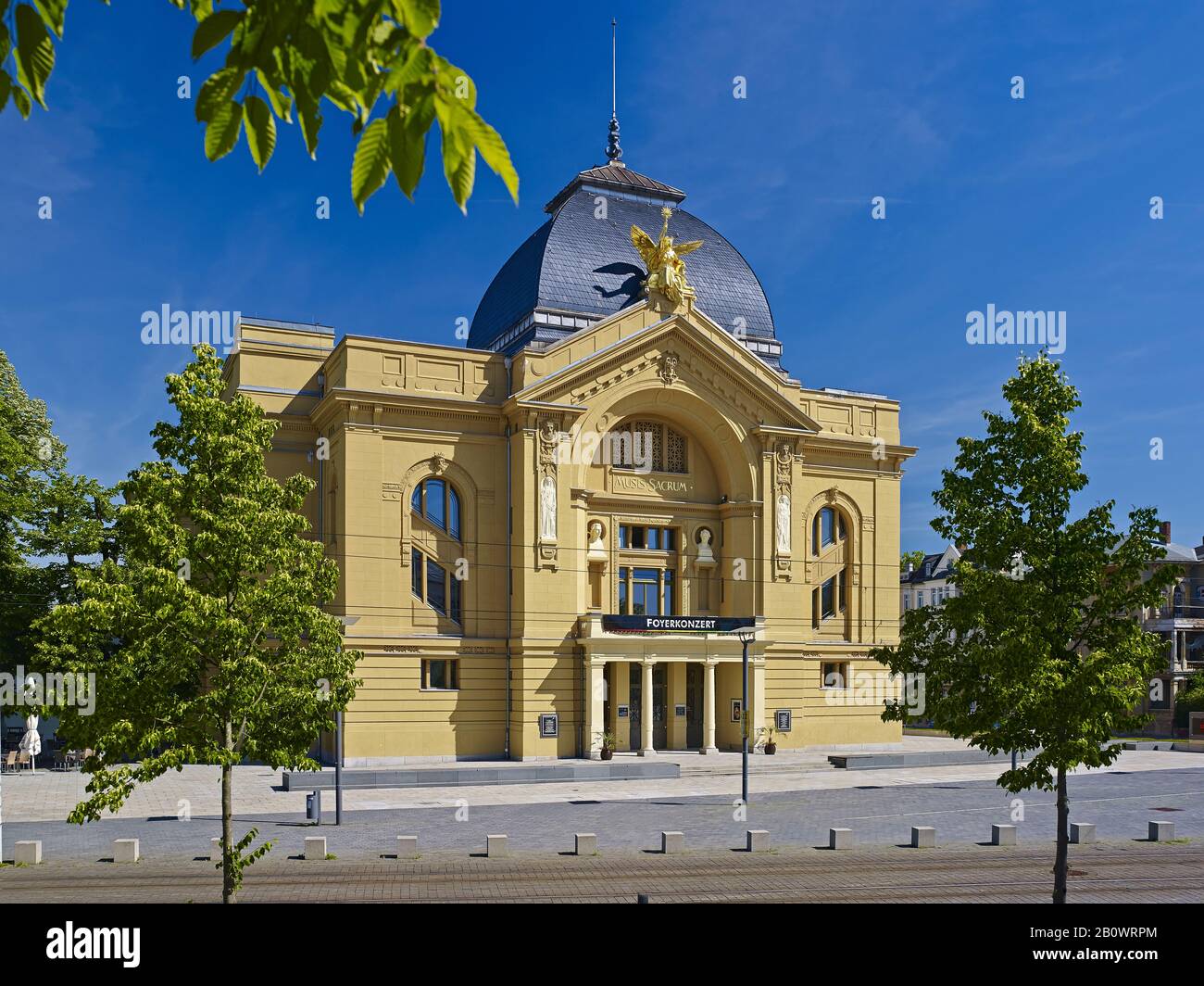Theater in Gera, Thuringia, Germany, Europe Stock Photo