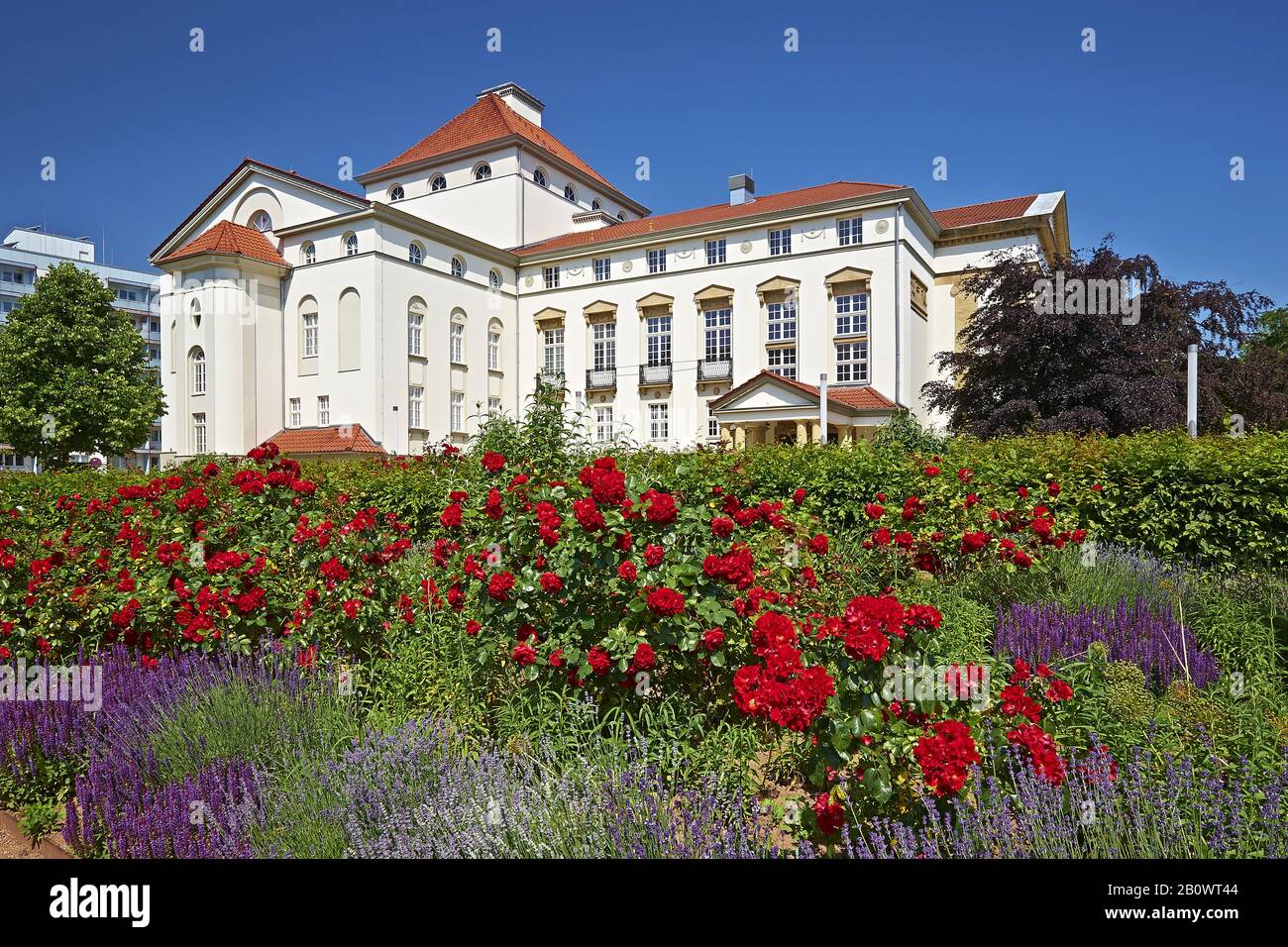 Theater in Nordhausen, Thuringia, Germany, Europe Stock Photo