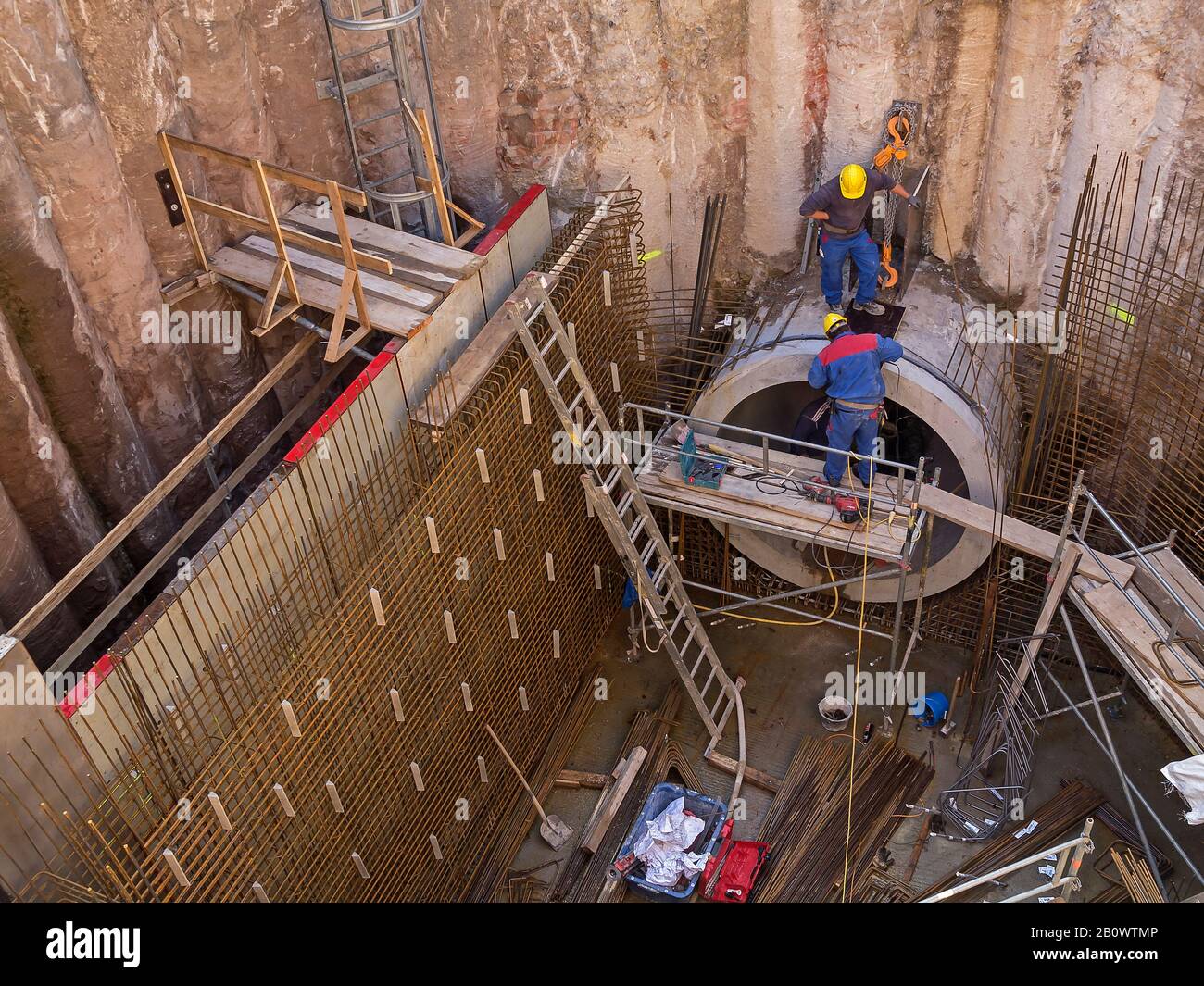 Construction site, civil engineering Stock Photo - Alamy