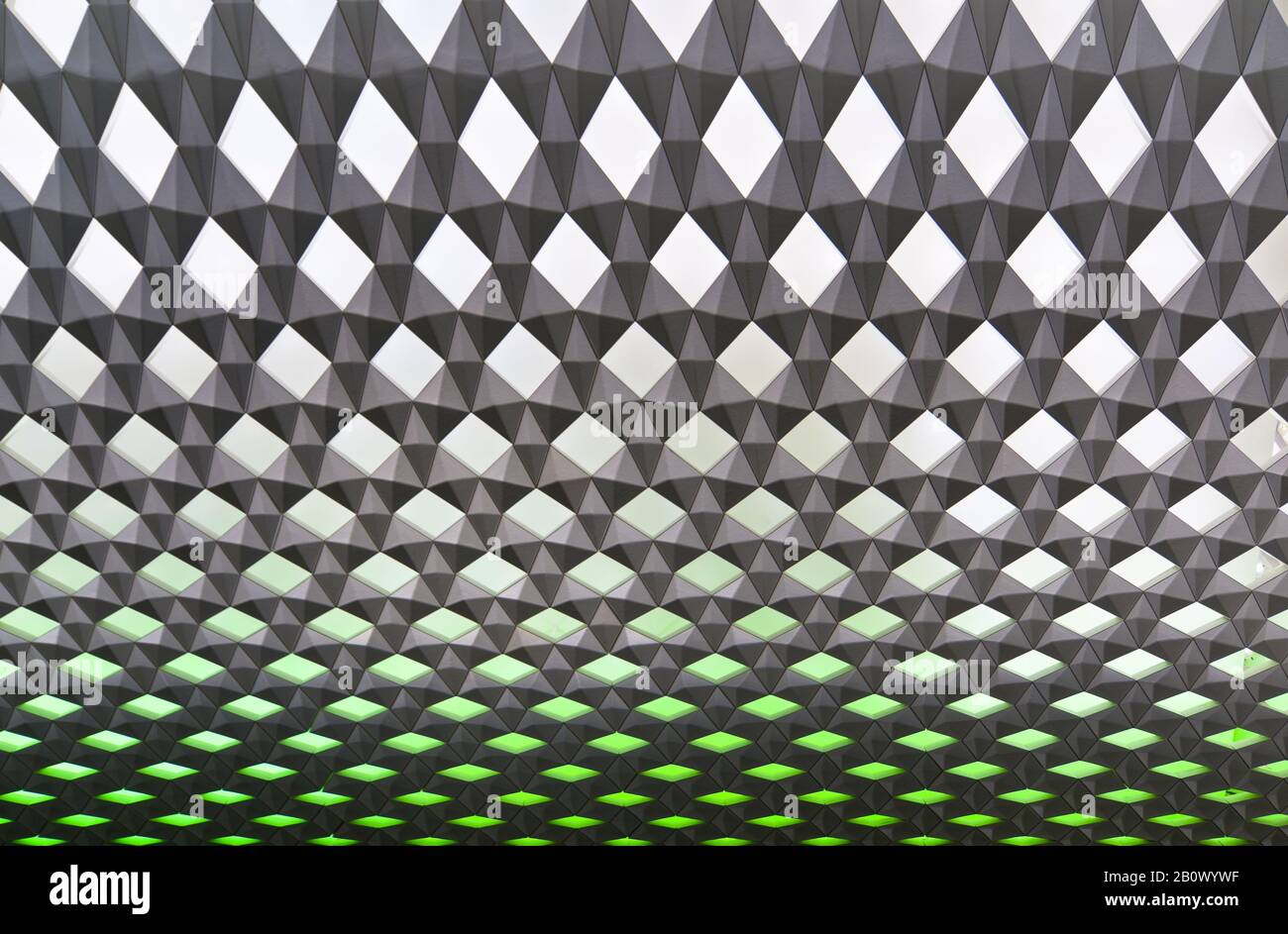Architecture, detail, honeycomb structure, Stock Photo