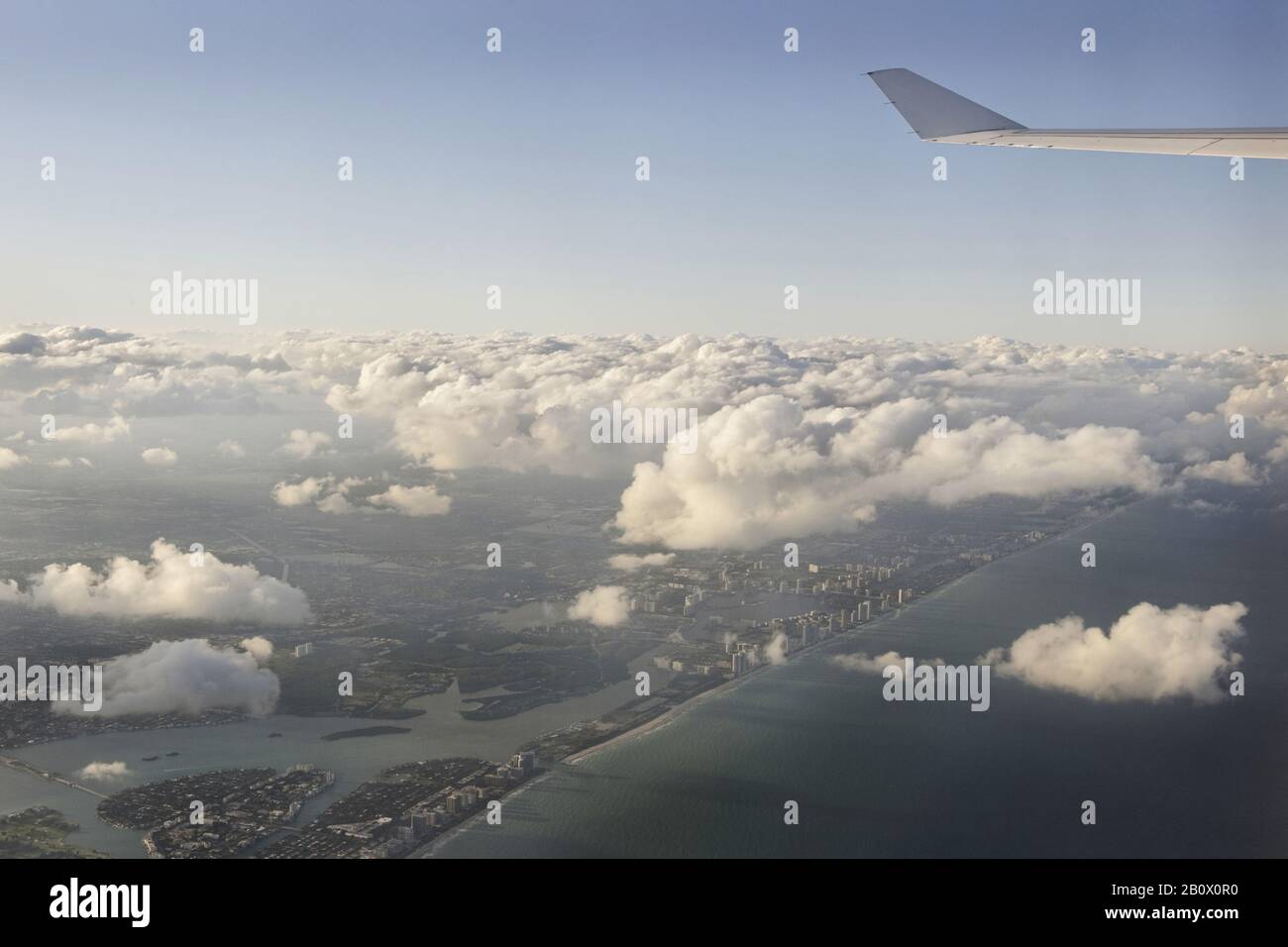 Aerial view, North Miami Beach, Miami, Florida, USA Stock Photo - Alamy
