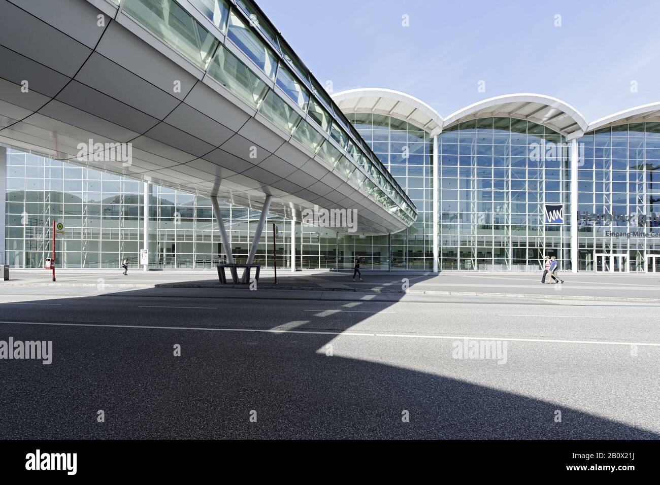 Architecture, Facade, Modern, Neue Messe Hamburg, Hamburg, Germany ...