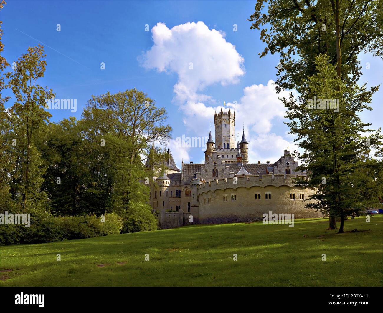 Marienburg Castle, Region Hannover, Lower Saxony, Germany, Stock Photo