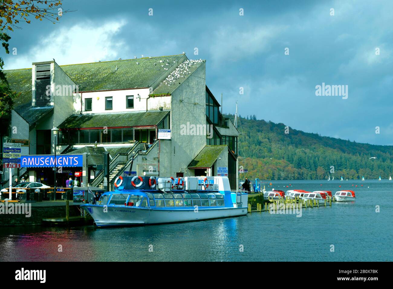 BownessonWindermere a tourist destination on the bank of Lake