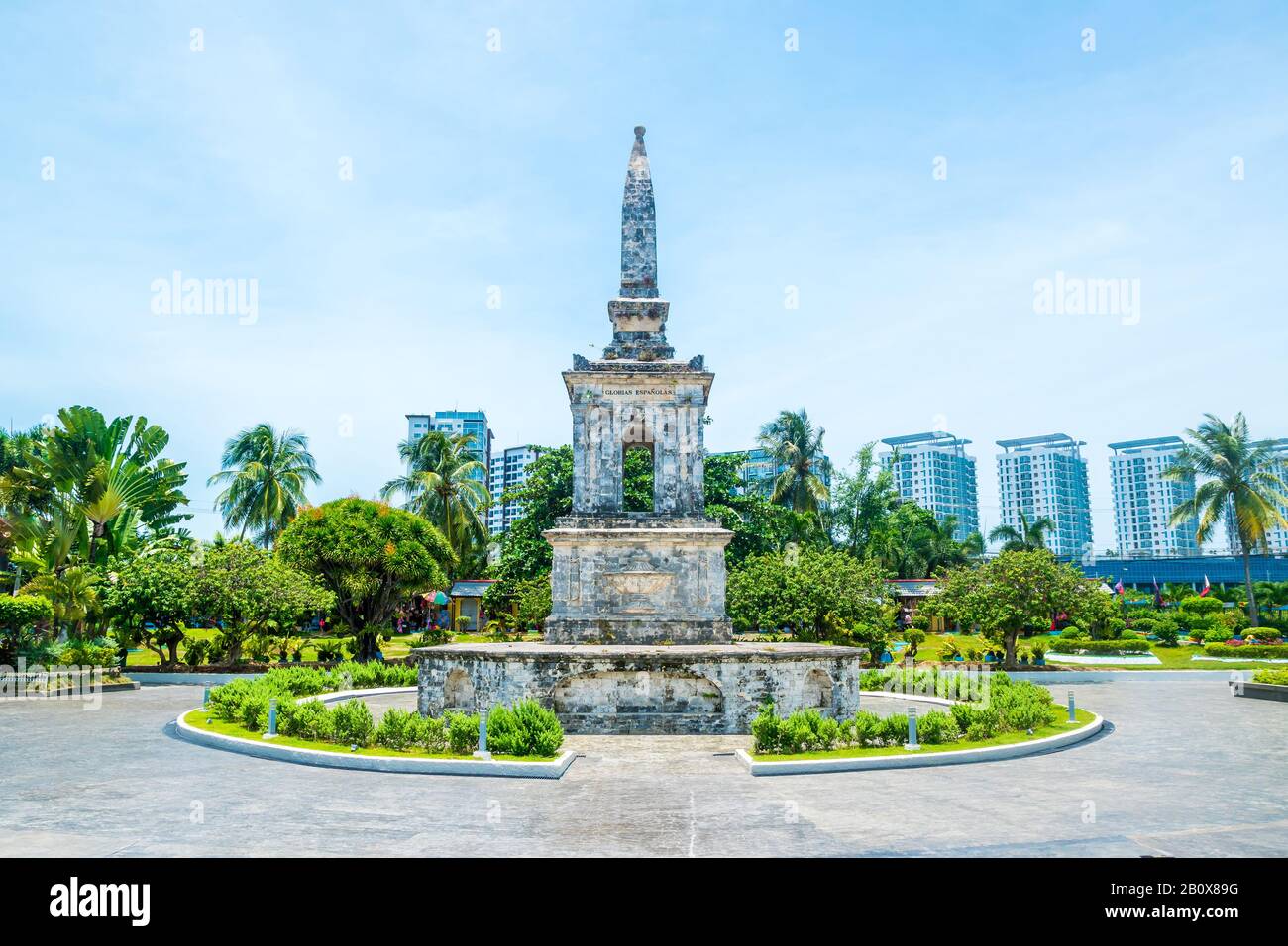 Lapulapu City Historical Spot Mactan Shrine Stock Photo Alamy