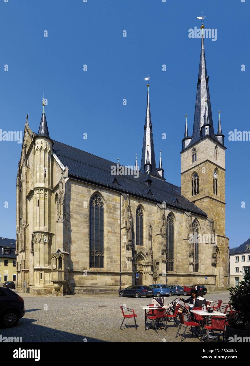 Johanniskirche in Saalfeld, Thuringia, Germany Stock Photo - Alamy