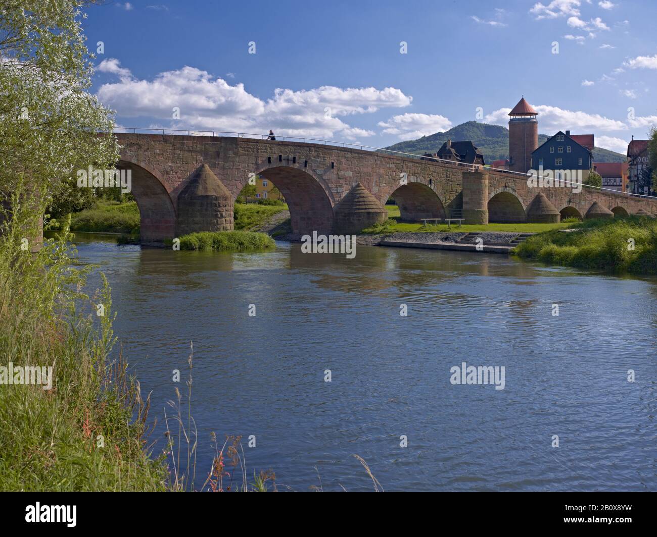 Werra bridge at vacha hi-res stock photography and images - Alamy
