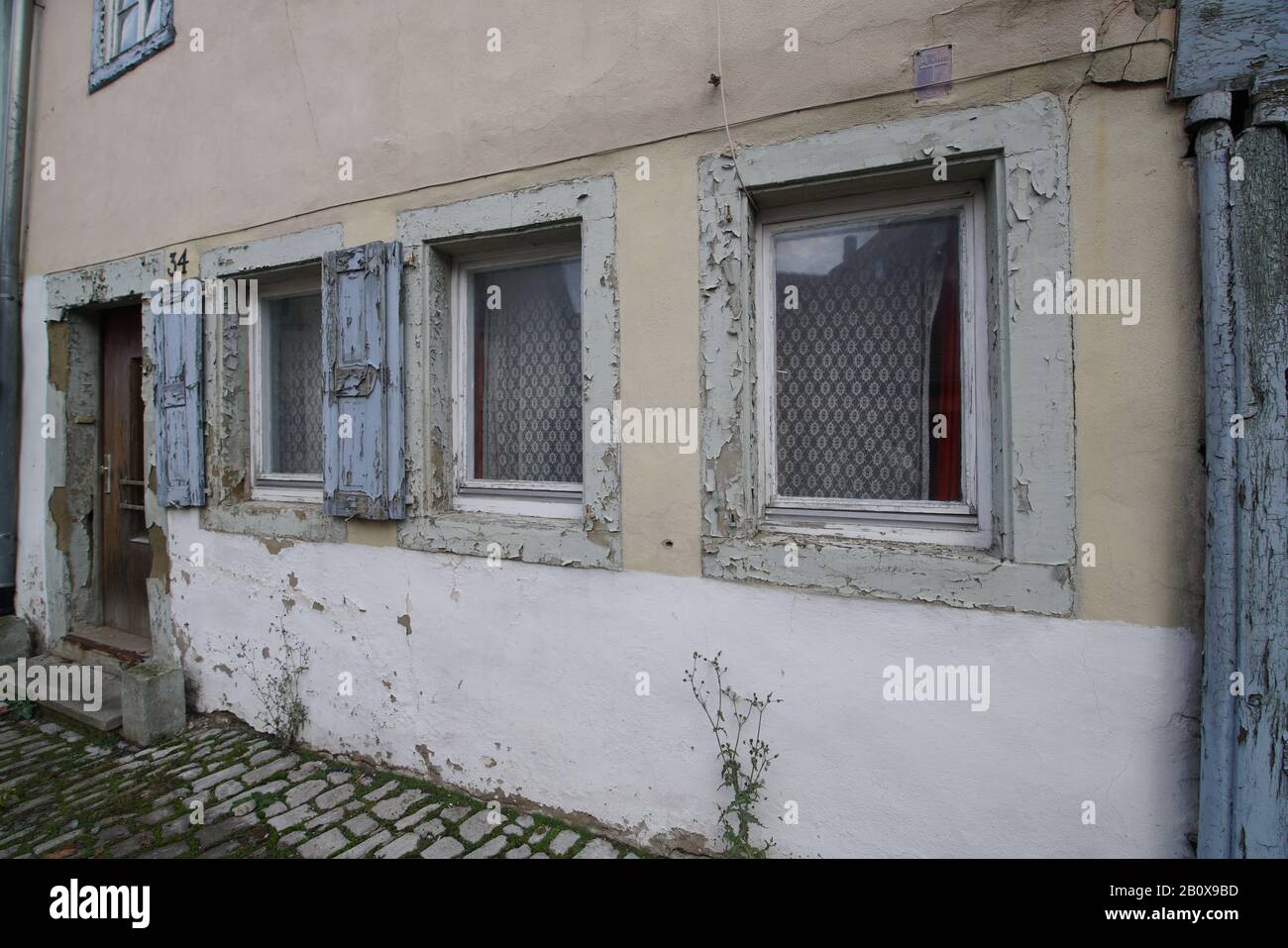 Altes Haus in Prichsenstadt Stock Photo