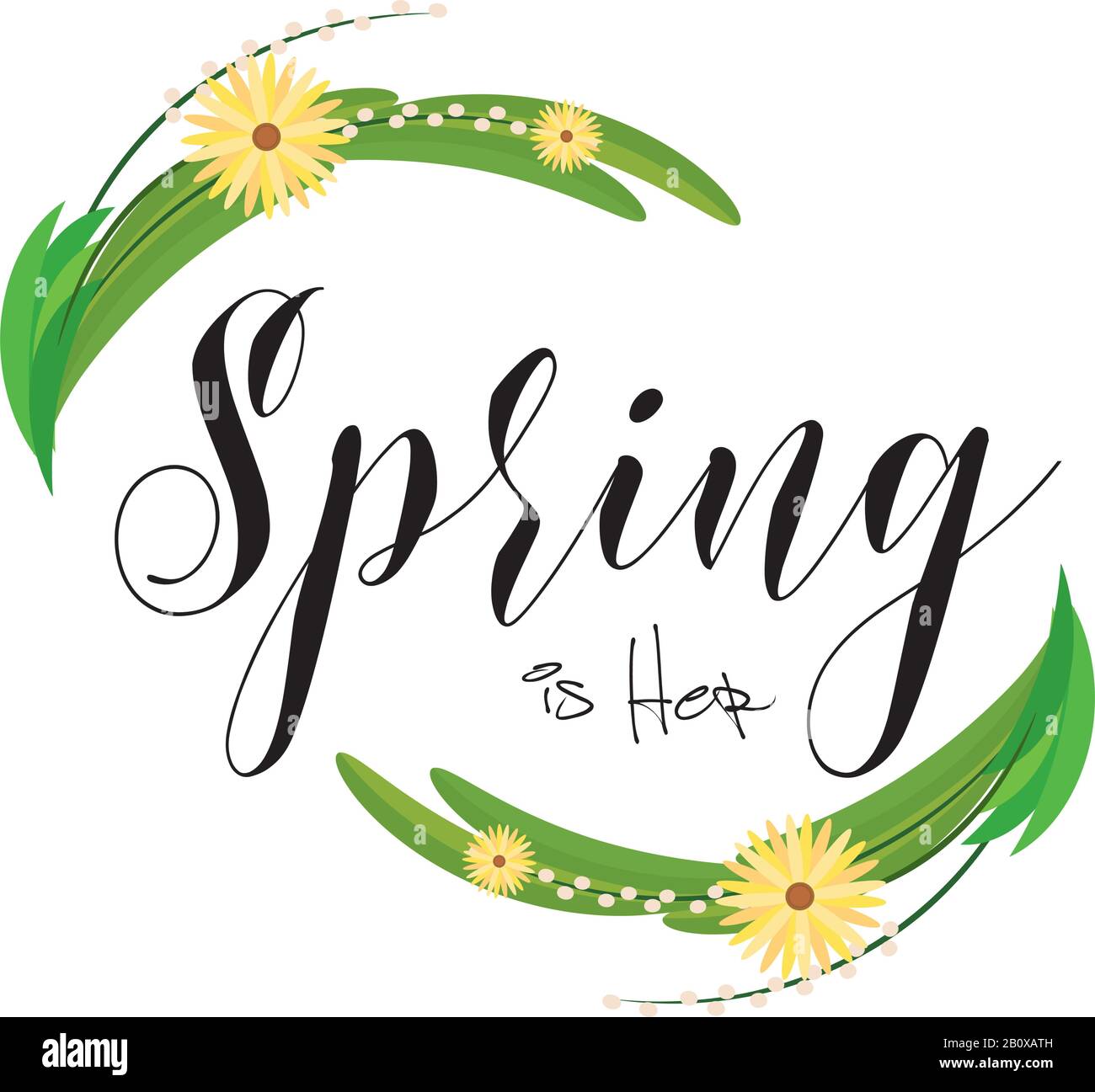 Floral decorative ornament Stock Vector