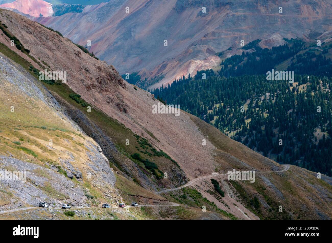 Ouray, Silverton, Telluride, Colorado Stock Photo Alamy