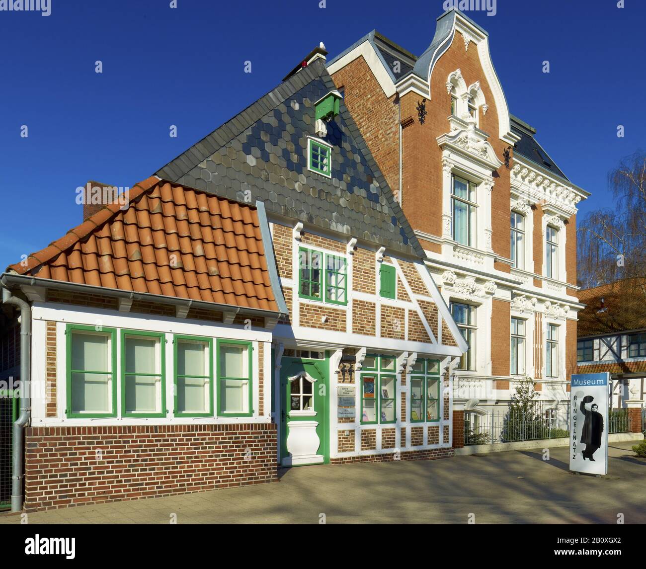 Ringelnatzmuseum, Cuxhaven, Lower Saxony, Germany, Stock Photo
