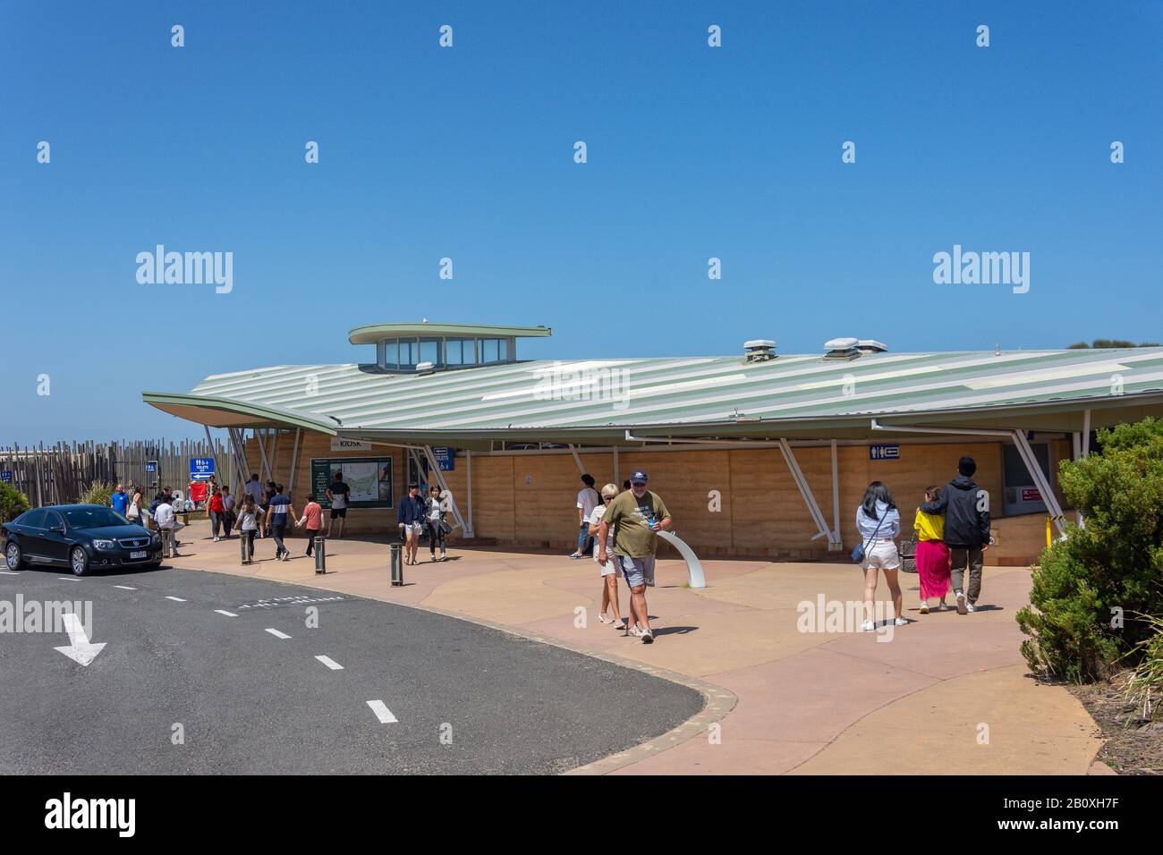 Visitor Centre at The Twelve Apostles, Port Campbell National Park, Western District, Victoria, Australia Stock Photo