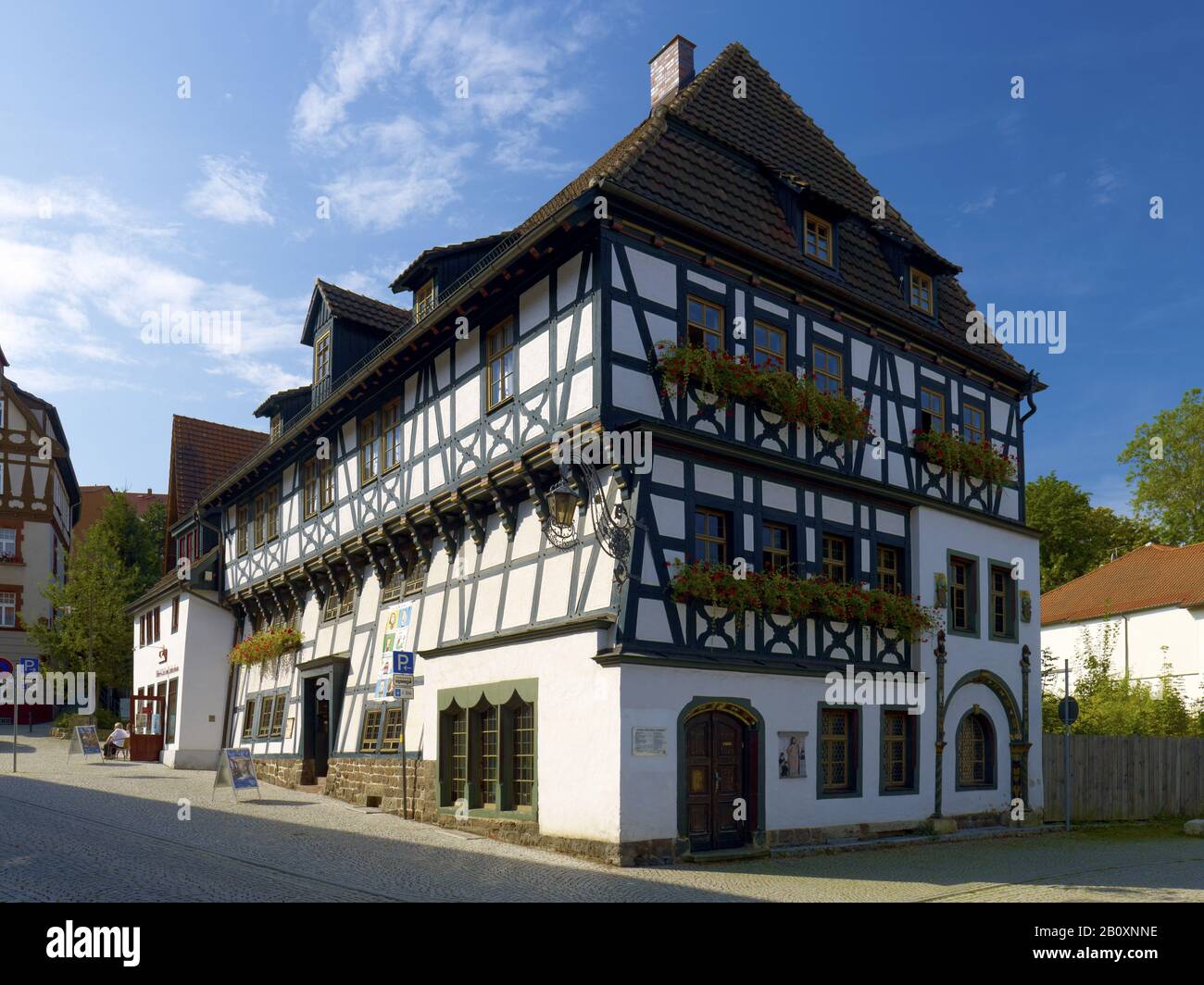 Lutherhaus in Eisenach, Thuringia, Germany Stock Photo Alamy