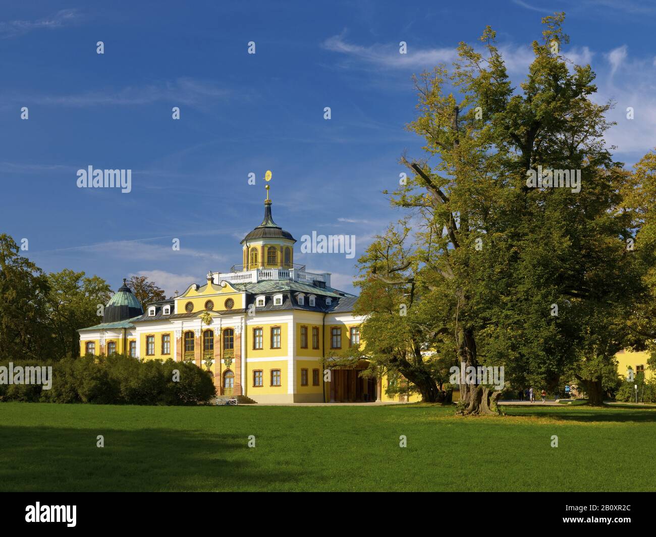 Belvedere Palace near Weimar, Thuringia, Germany, Stock Photo