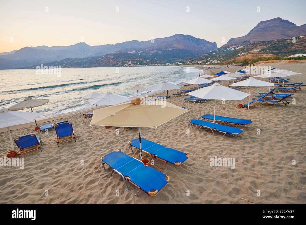 coast of Plakias, Greece, Crete Stock Photo