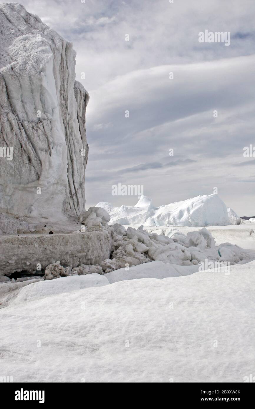 Snow Hill Island, Antarctica, Weddell Sea Stock Photo