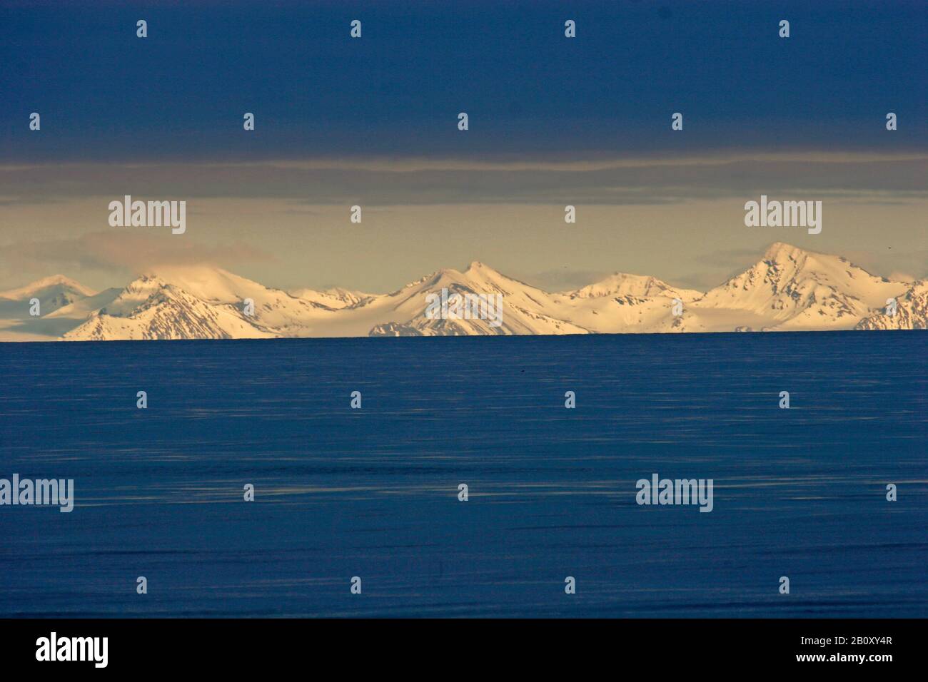coast of Svalbard, Norway, Svalbard, Svalbard Inseln, Longyearbyen Stock Photo