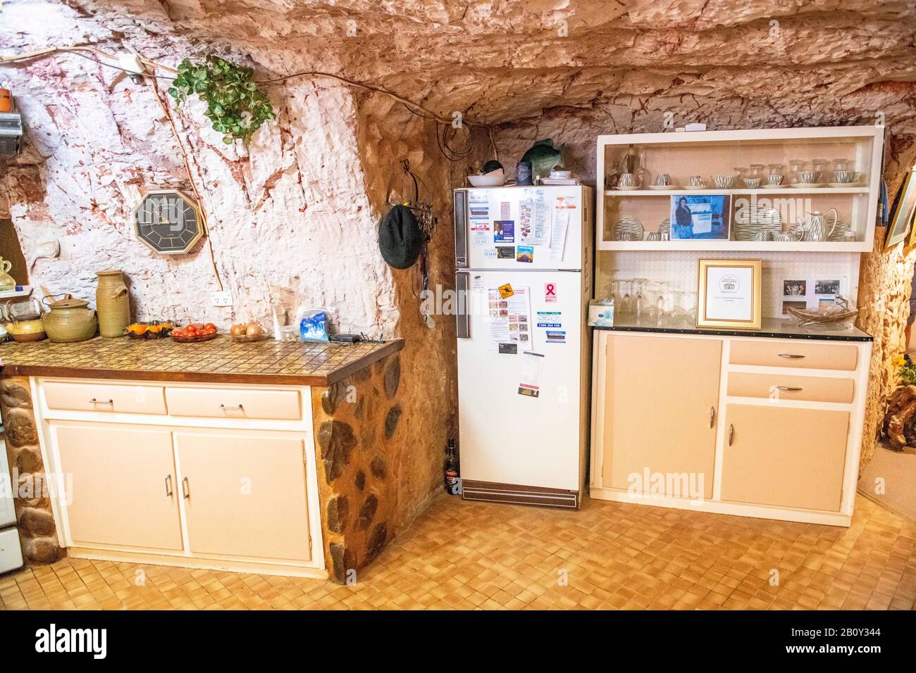 Faye's Underground Home in Coober Pedy, South Australia Stock Photo Alamy