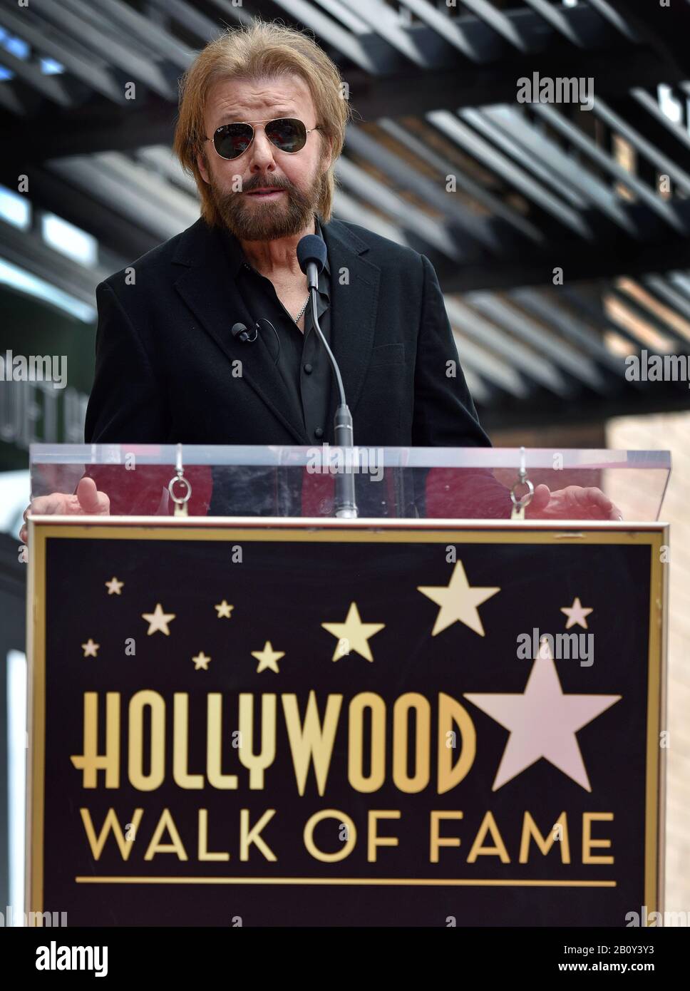 Los Angeles, United States. 21st Feb, 2020. Ronnie Dunn attends the star unveiling ceremony honoring Dr. Phil McGraw with the 2,688th star on the Hollywood Walk of Fame in Los Angeles, California on February 21, 2020. Photo by Chris Chew/UPI Credit: UPI/Alamy Live News Stock Photo