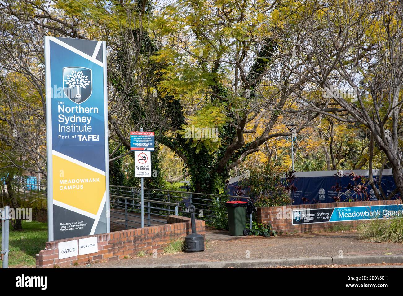 Northern Sydney Institute TAFE NSW Meadowbank Campus in Sydney,NSW,Australia Stock Photo
