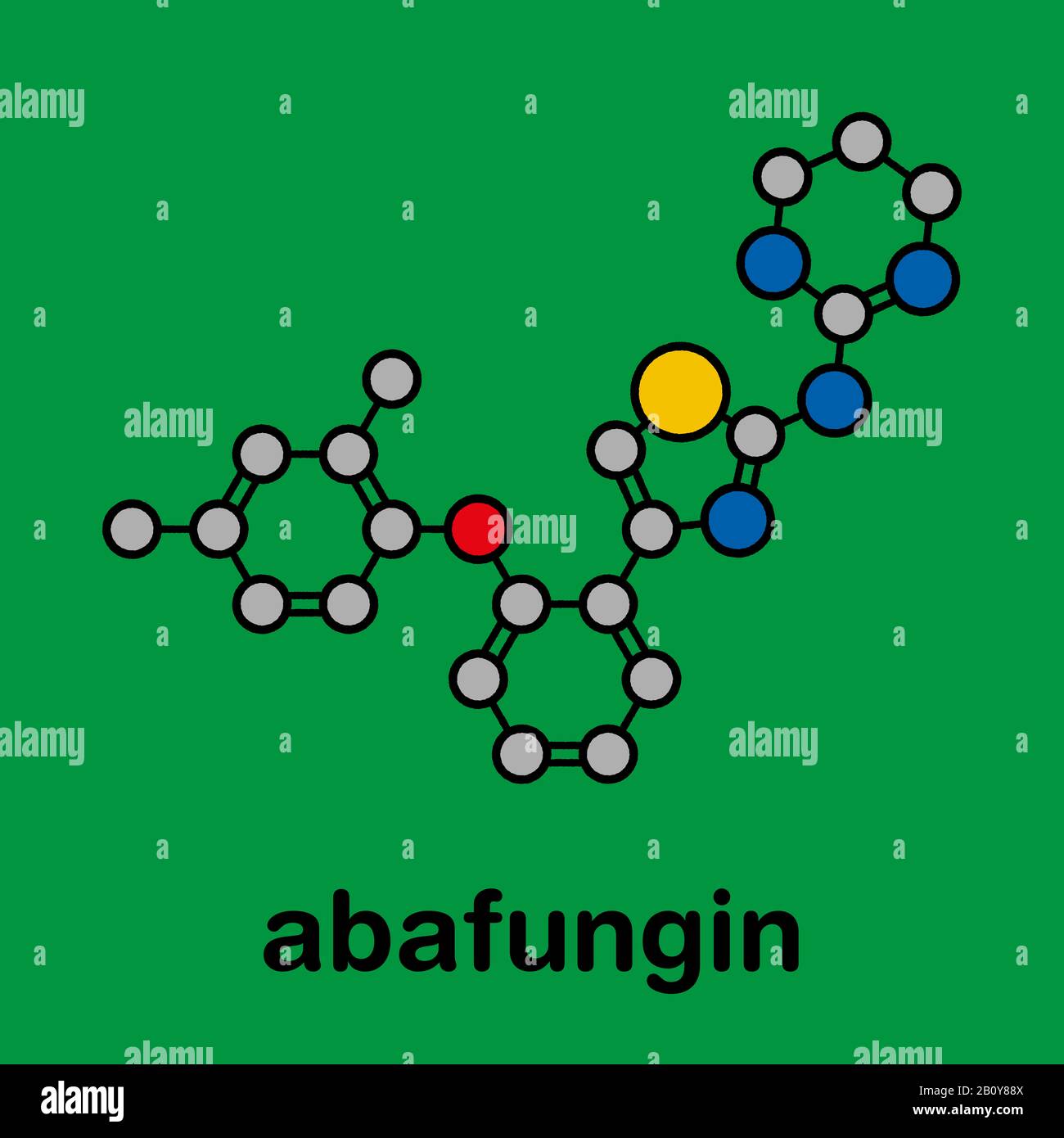Abafungin antifungal drug molecule, illustration Stock Photo Alamy