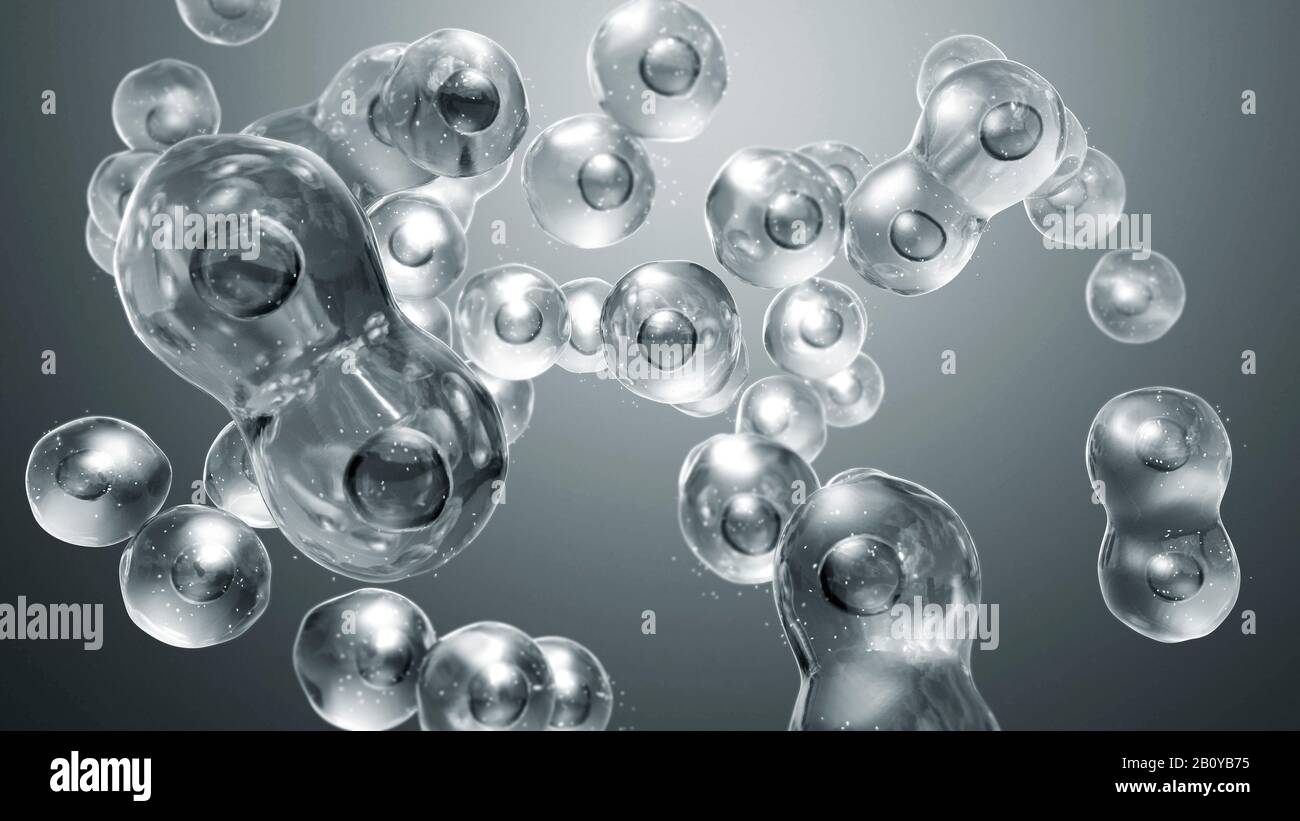 Cell division, illustration Stock Photo - Alamy