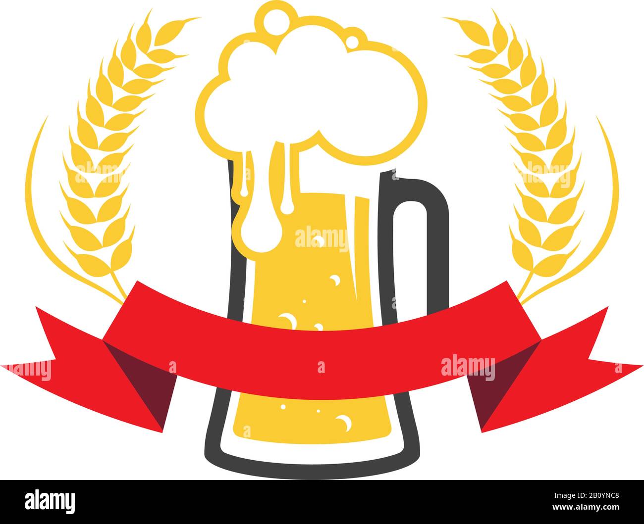 Beer craft vector illustration design template Stock Vector Image & Art Alamy