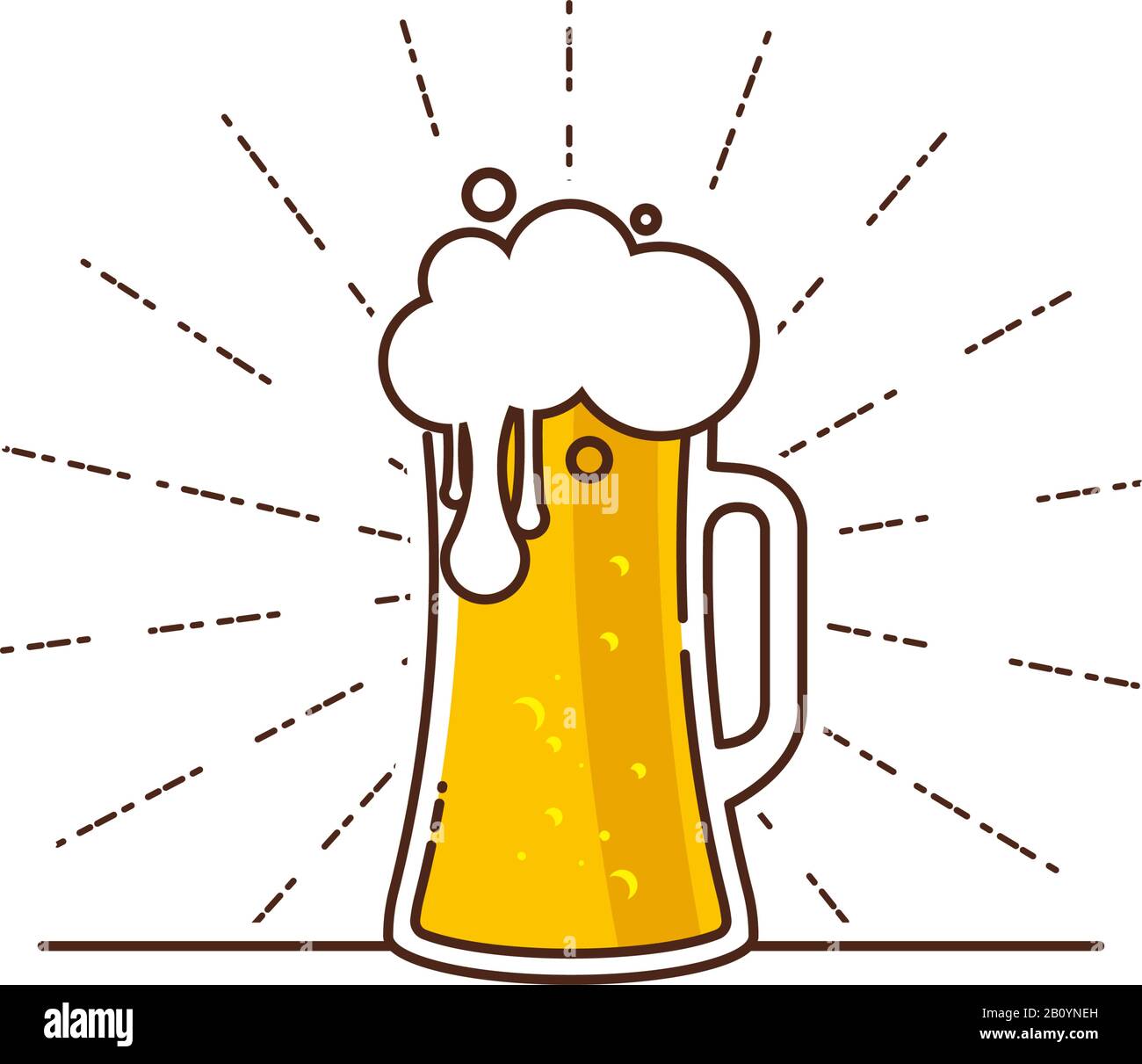 Beer craft vector illustration design template Stock Vector Image & Art Alamy