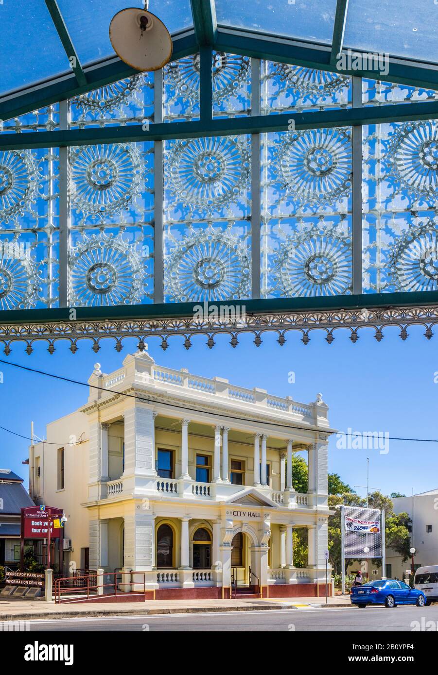 Charters Towers City Hall, northern Queensland, Australia Stock Photo