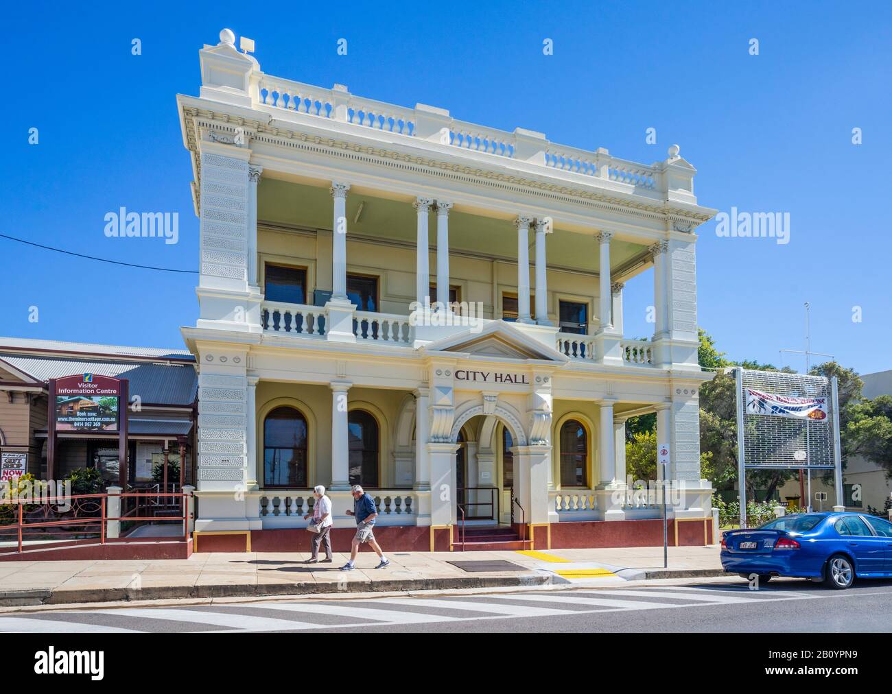 Charters Towers City Hall, northern Queensland, Australia Stock Photo