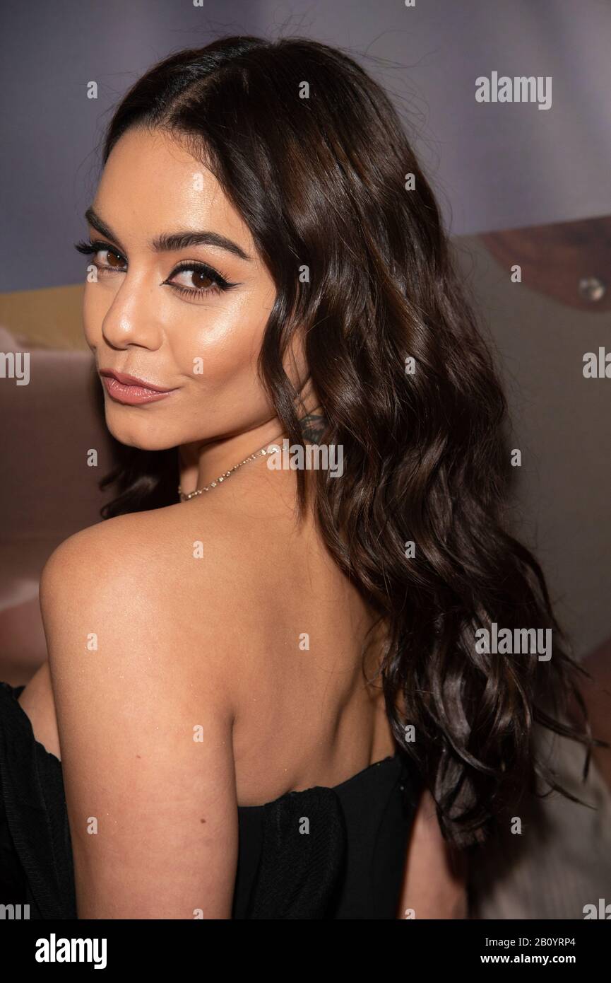 NEW YORK, NY - FEBRUARY 20: Vanessa Hudgens attends opening night of