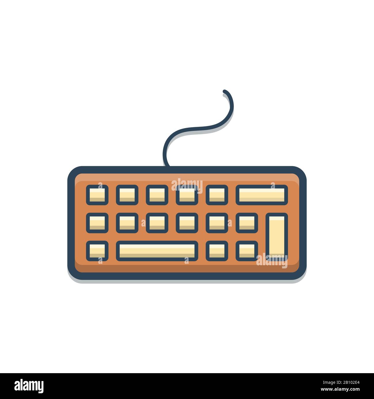 Illustration for Keyboard Stock Vector Image & Art Alamy